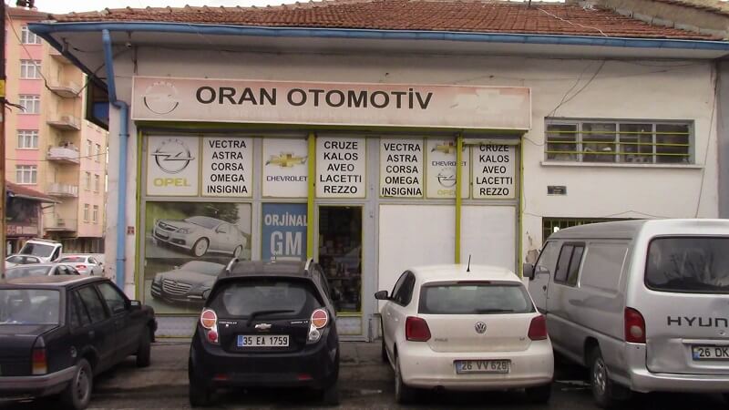 Eskişehir Chevrolet Özel Servis - Eskişehir Opel Özel Servis - Eskişehir Oran Otomotiv